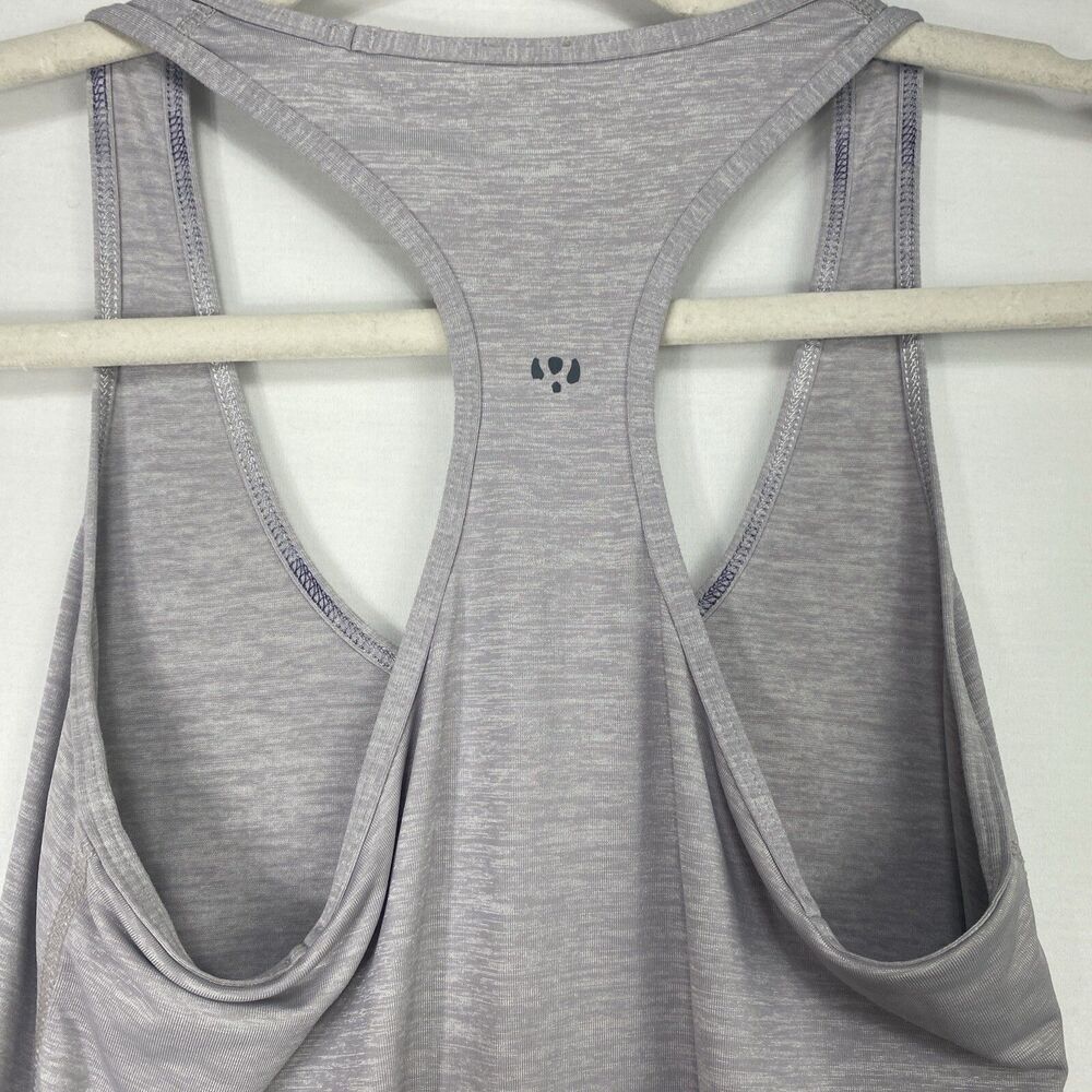 Lululemon Tank Top Gym Heather Gray Fits Size Small No Size Dot See Chart